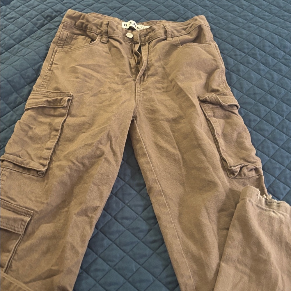 Brown Cargo Pants